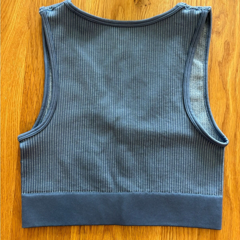 Aerie offline navy striped tank